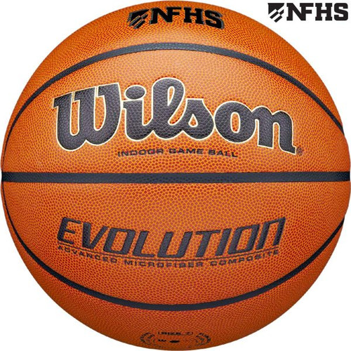 Wilson Evolution NFHS Game Basketball 29.5 (Size 7)