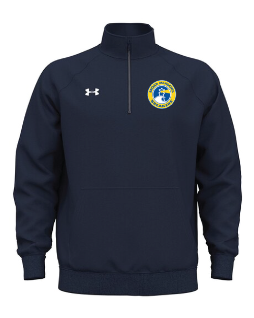 BMMS UA Rival Fleece Navy 1/4 Zip