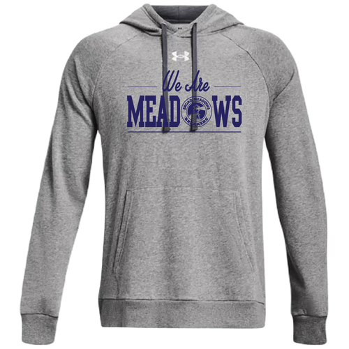 BMMS UA Grey Rival Fleece Hoodie - We Are Meadows