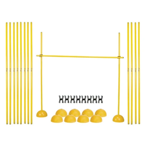 Champion Sports Agility Pole Hurdle Set: PROAGSET