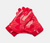 Under Armour Boys' UA F9 Nitro Football Gloves (Red)