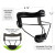Champion Sports Classic Steel Adult Softball Fielder's Face Mask FMABK