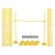 Champion Sports Agility Pole Hurdle Set: PROAGSET
