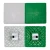 Champion Sports Hollywood Style Double First Base, Green / White: M775GN