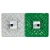 Champion Sports Hollywood Style Double First Base, Green / White: M775GN