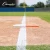 Champion Sports Pro Double First Base, Orange / White: M175