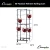Champion Sports 56 Football Helmets Rolling Cart: FBWR