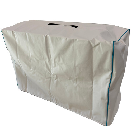 Ampeg Reverberocket R-212R 2x12 Reissue Combo Amp - Blonde with Turquoise Piping Vinyl Cover (ampe012v) - Special Deal