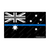 Blue Line Australian Flag Decal