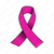 Breast Cancer Awareness Pink Ribbon Decal