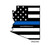 Show your support for Arizona law enforcement with our Blue Line Arizona Decal from OnSiteDecals. This striking decal features a unique Arizona shape with a bold Thin Blue Line. Perfect for vehicles, windows, laptops, and more, this decal is a powerful statement of solidarity and respect.