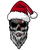 Christmas Edition Red Line Skull