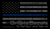 Blue Line Flag Black Ghost Decal