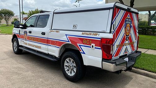 Command Vehicle Emergency Chevrons