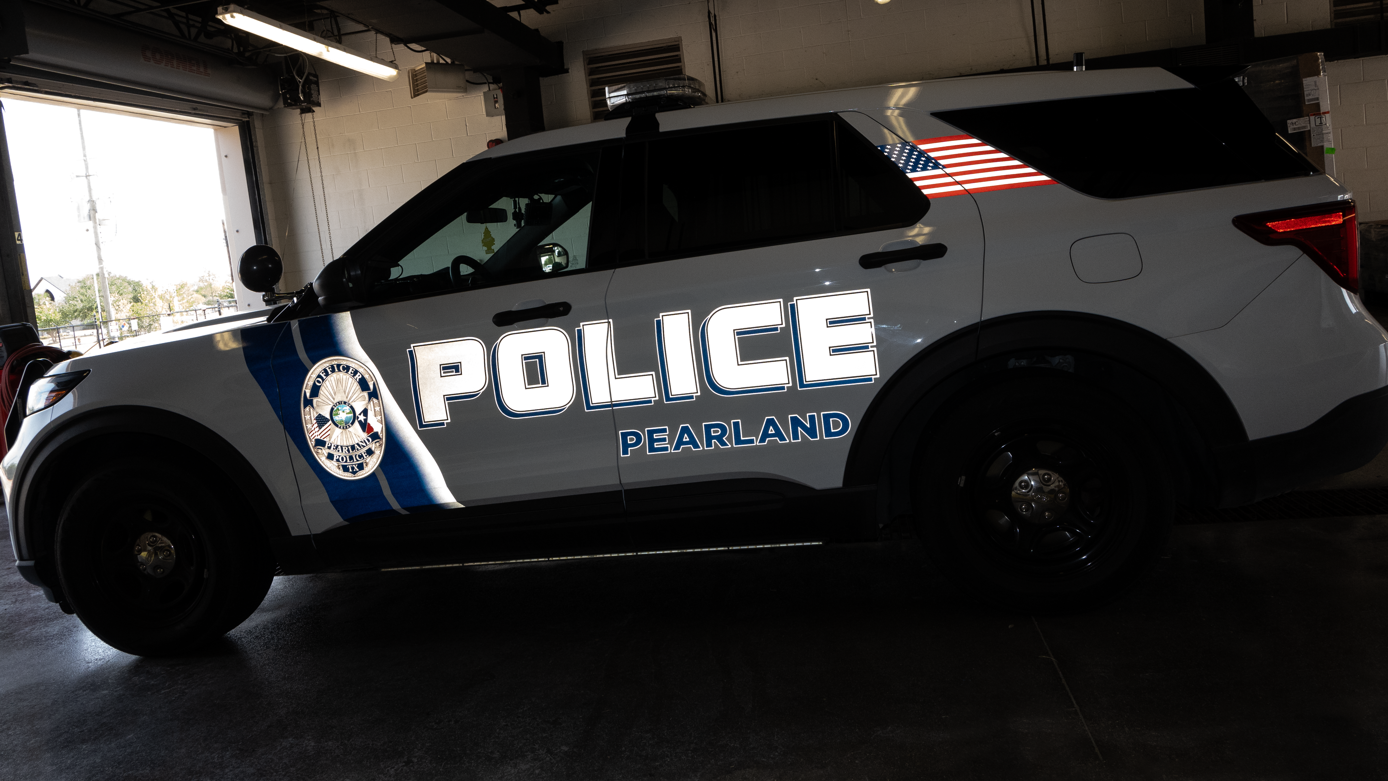 Eye-catching police car wrap, Reflective Police Graphics, Reflective Police Car Graphics 