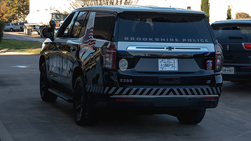 Reflective Police Rear Chevrons