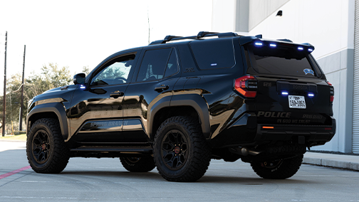 Toyota 4Runner TRD, Ghosted Police Car, Ghost Police Car, Custom Ghost Graphics, Ghosted Vehicle Graphics, Police Ghosted 4Runner, Cool Police Cars, Emergency Vehicles