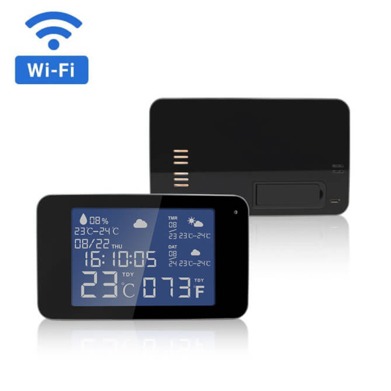1080P HD WiFi Weather Station Hidden Camera with Night Vision