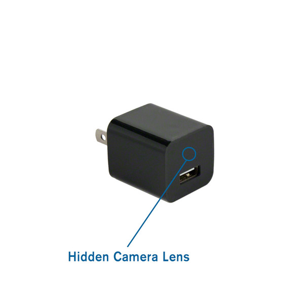 USB Wall Charger Hidden Camera