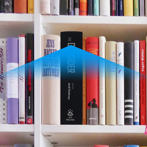 WiFi Book Camera on Shelf