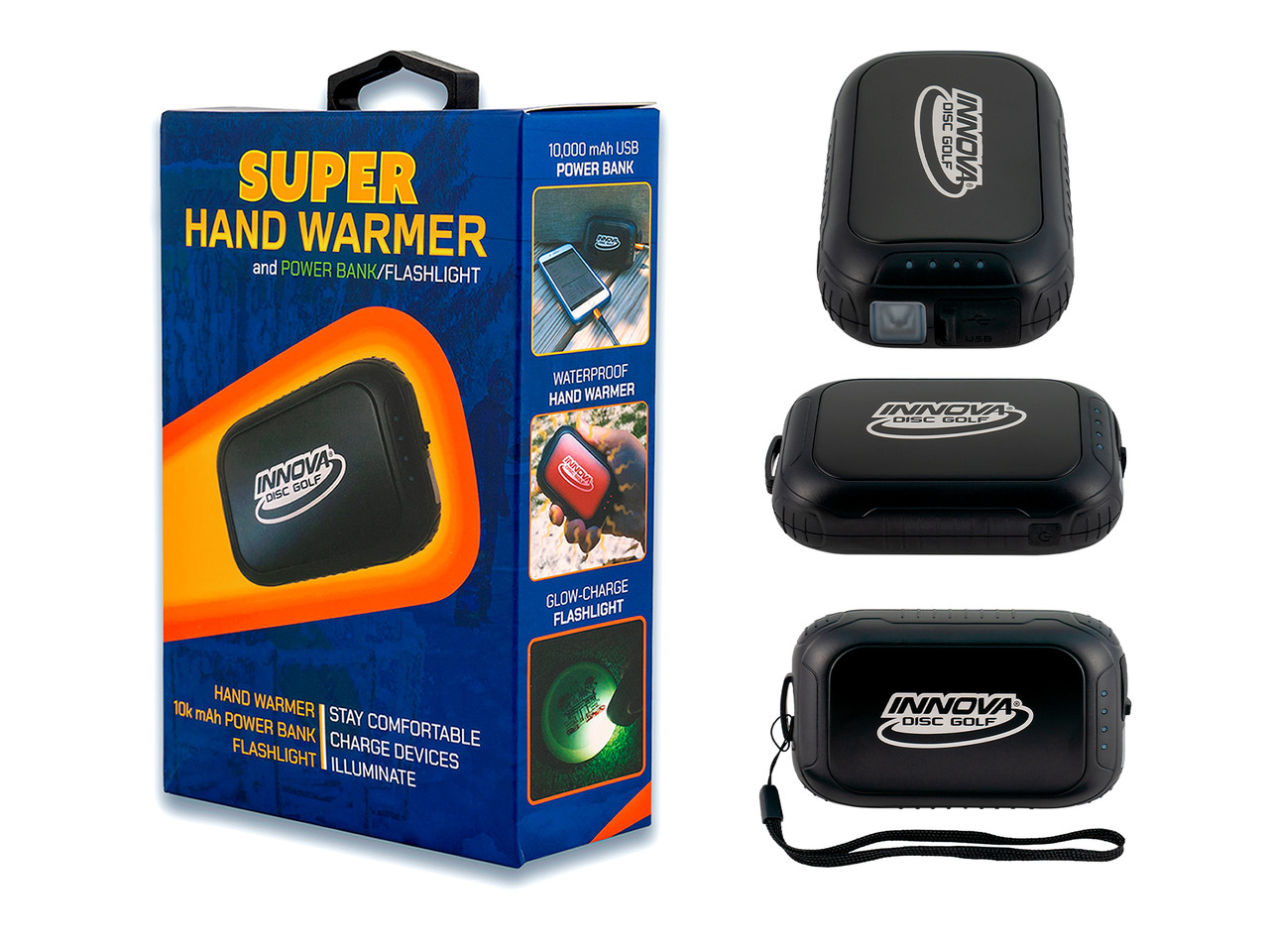 Super Hand Warmer & Power Bank/Flashlight