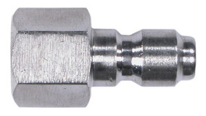 Quick Connect 3/8" Plug - 3/8" Npt Female SS Quick Connect 3/8" Plug - 3/8" Npt Female SS