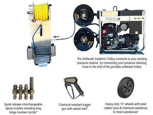 Soft Wash Systems Trolley