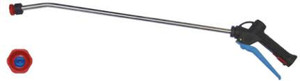 Spraying Lance - Blue Trigger + SS Tube: CP600 INOX - Stainless Steel - Flat-Fan Nozzle Spraying Lance - Blue Trigger + SS Tube: CP600 INOX - Stainless Steel - Flat-Fan Nozzle