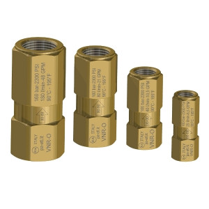 VNR - O Brass check valve 150 BAR