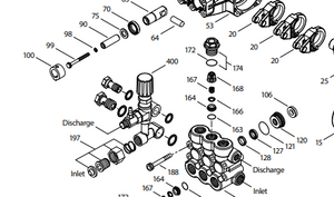 SEAL KIT FOR 66DX CAT Pump