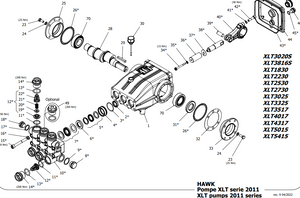 HAWK Seal Kit 1.099-769.0