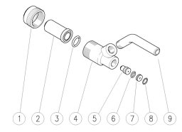 TS8 Sandblast Nozzle 050