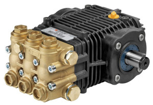 3000 PSI - 15 LPM COMET High Pressure Triplex Pump – FW2 Series – Solid, 24 mm Shaft