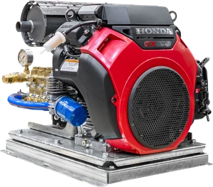 5000 PSI - 21LPM Compact Tooth Belt Drive Petrol Pressure Cleaner MTP