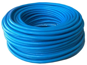 20m 1/4″ R2 Smooth 2 Wire Hose – Blue – 5,800 PSI