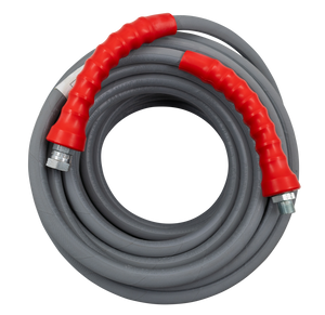 3/8" 10m High Water Blaster Hose Grey Male/Female Swivel Ends - Lenflex 3/8" 10m High Water Blaster Hose Grey Male/Female Swivel Ends - Lenflex