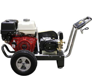 3000 PSI - 21 LPM Belt Drive 13Hp Honda Comet Professional Water Blaster - Electric Start 3000 PSI - 21 LPM Belt Drive 13Hp Honda Comet Professional Water Blaster - Electric Start