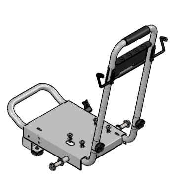 Trolley - 2 Wheel suit 13Hp Honda Water Blaster