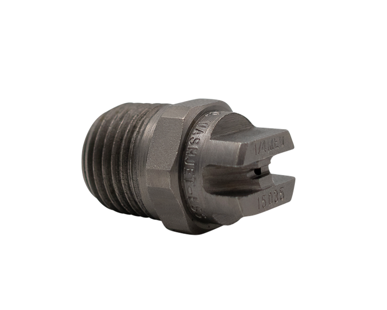 1/4″ NPT Screw On 15º “Fan” Chiselling Nozzle  - 010