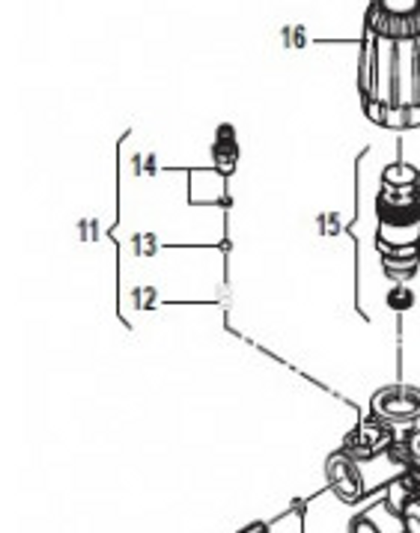 2803 0435 Detergent Coupling Kit Chemical Injector Repair Kit