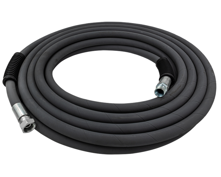 1/2″ R2 2-Wire Hose – Grey – 4,000 PSI - 50 Metres