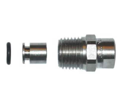 1/4″ NPT 500 BAR Screw On 15º “Fan” Chiselling Nozzle – Mecline - Size 040