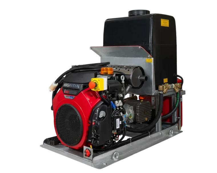 5000 PSI - 26 LPM Water Jetter Drain Cleaner - Honda on Skid