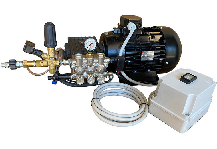 3000PSI - 21LPM Interpump Electric Motor/Pump Unit 3-Phase