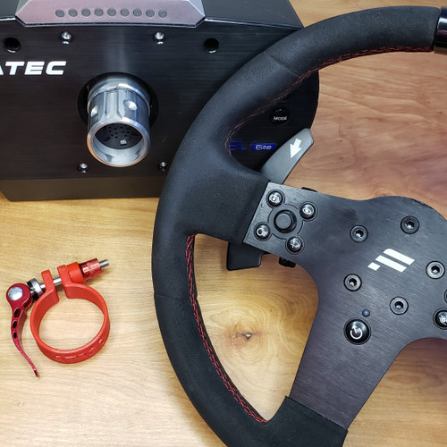 Fanatec CSL Elite P1 Wheel QR Conversion - Hardware Included