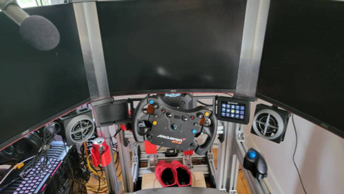 Wind Sim Kit for Sim Racing Rig, Aluminum Extrusion