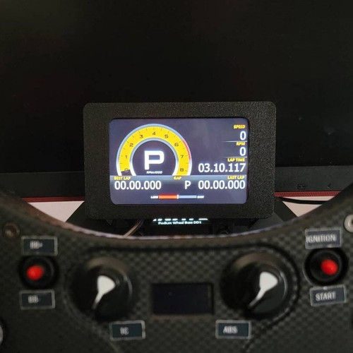 Sim Racing Dashboard (DDU-4) - 4'' screen