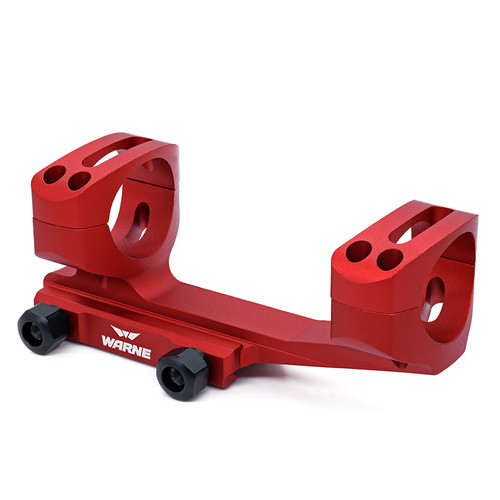 XSKEL30R Gen 2, Extended Skeletonized 30mm MSR Mount, Red