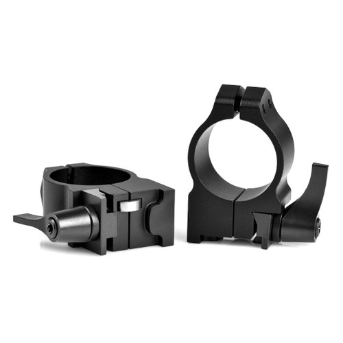 1RLM Warne 1 inch Ruger, QD, Med Matte Rings