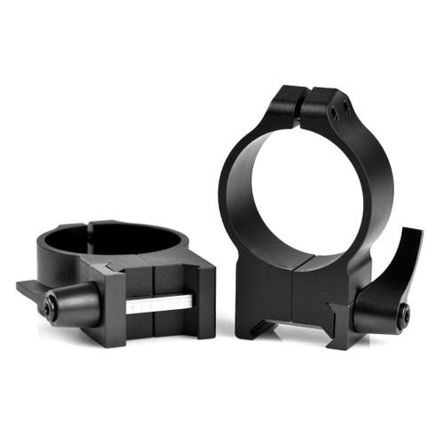 222LM Warne 34mm, QD, High Matte Rings